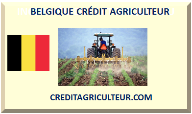 BELGIQUE CRÉDIT AGRICULTEUR