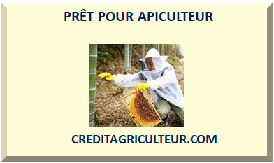 PRÊT POUR APICULTEUR